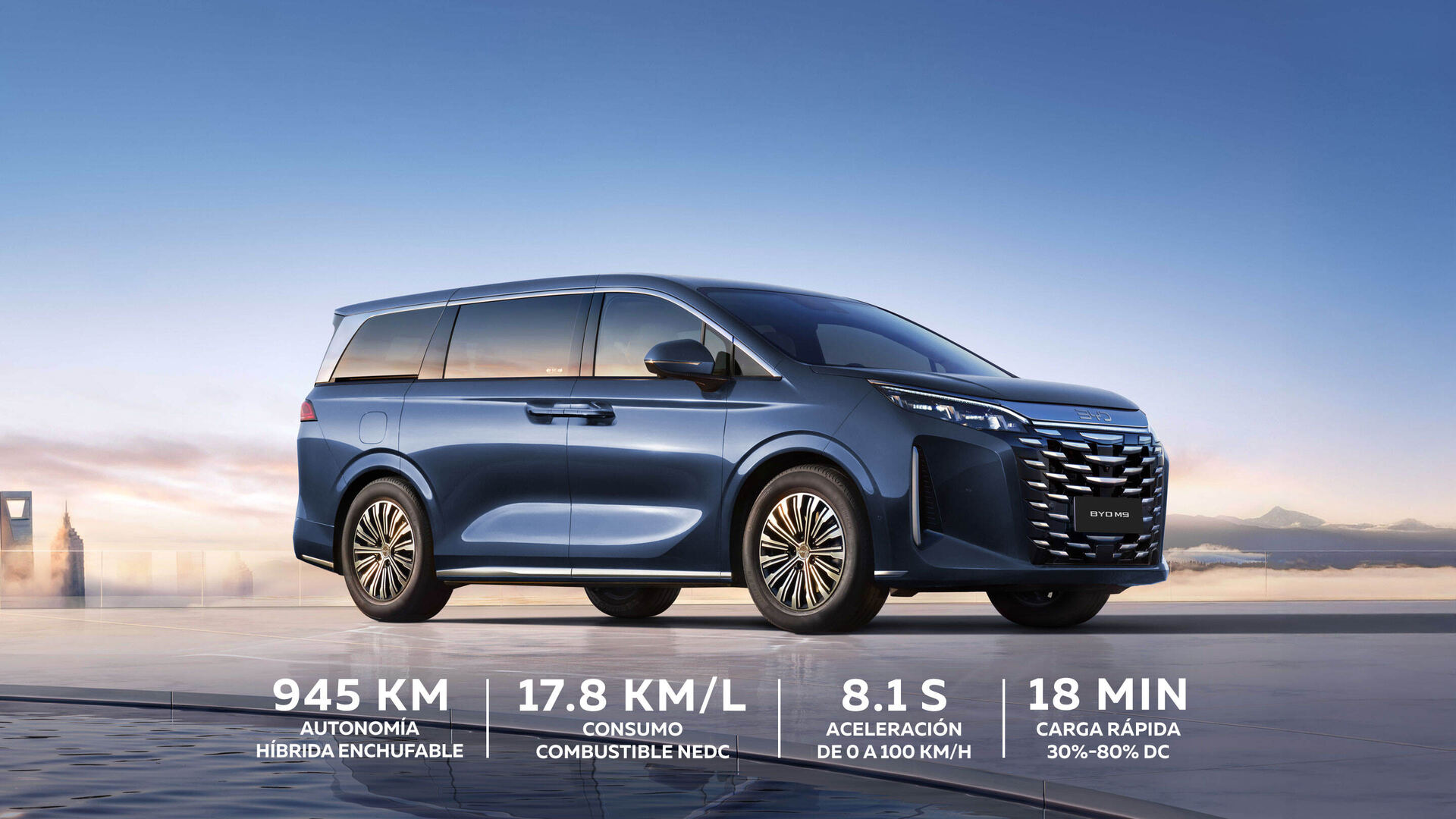 BYD M9 · SUV / Minivan PHEV · BYD Automundo